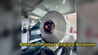 Kumparan Tinplate Cetak Premium untuk Kemasan Berkecepatan Tinggi