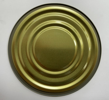 Daging Ikan Kacang Kaleng Tinplate Tutup Penutup Ketahanan Korosi SPTE TFS Diameter 99mm
