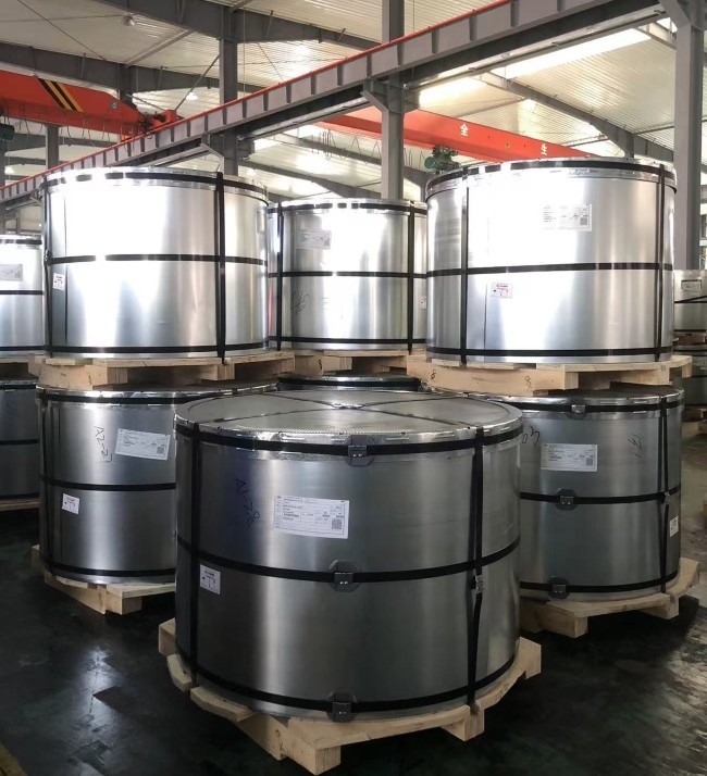 Lembar kumparan tahan karat SPTE TFS tinplate untuk minyak lemak dan cat Container