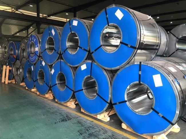 2.8-5.6g/m2 Opsi Lapisan Tin Untuk Koil / Lembaran Plat Tin Elektrolisit ETP TFS