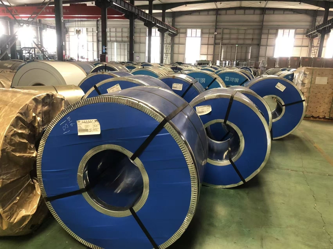 SPTE Tinplate Coils untuk Kaleng Makanan dengan Lapisan dan Adhesi Cat yang Luar Biasa