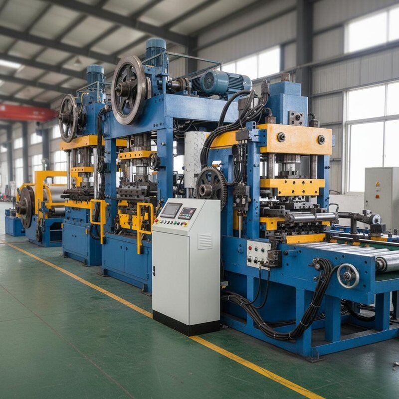 600-1030mm Mesin Otomatis Tin Can Making Cold Rolled Steel Sheet Metal Container Manufacturing Equipment untuk Industri
