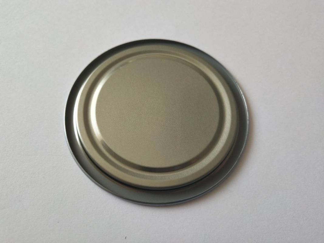 Kemasan Makanan Kaleng Elektrolit Kaleng 52mm,73mm, 83mm, 153mm Tutup Tinplate Tutup penutup timah