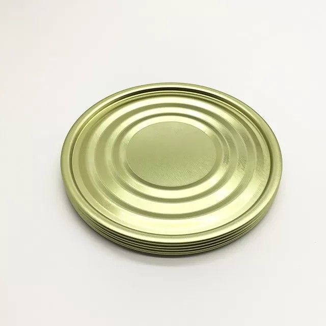 Tahan karat Tinplate Tutup ujung normal 307# Penyimpanan Makanan Tinplate Tinplate